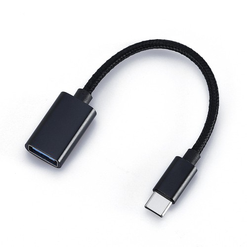 2Pack 6.3" USB C a USB 3.1 OTG Cavo Nylon Intrecciato Tipo C Maschio a USB A Femmina - Foto 5 di 7