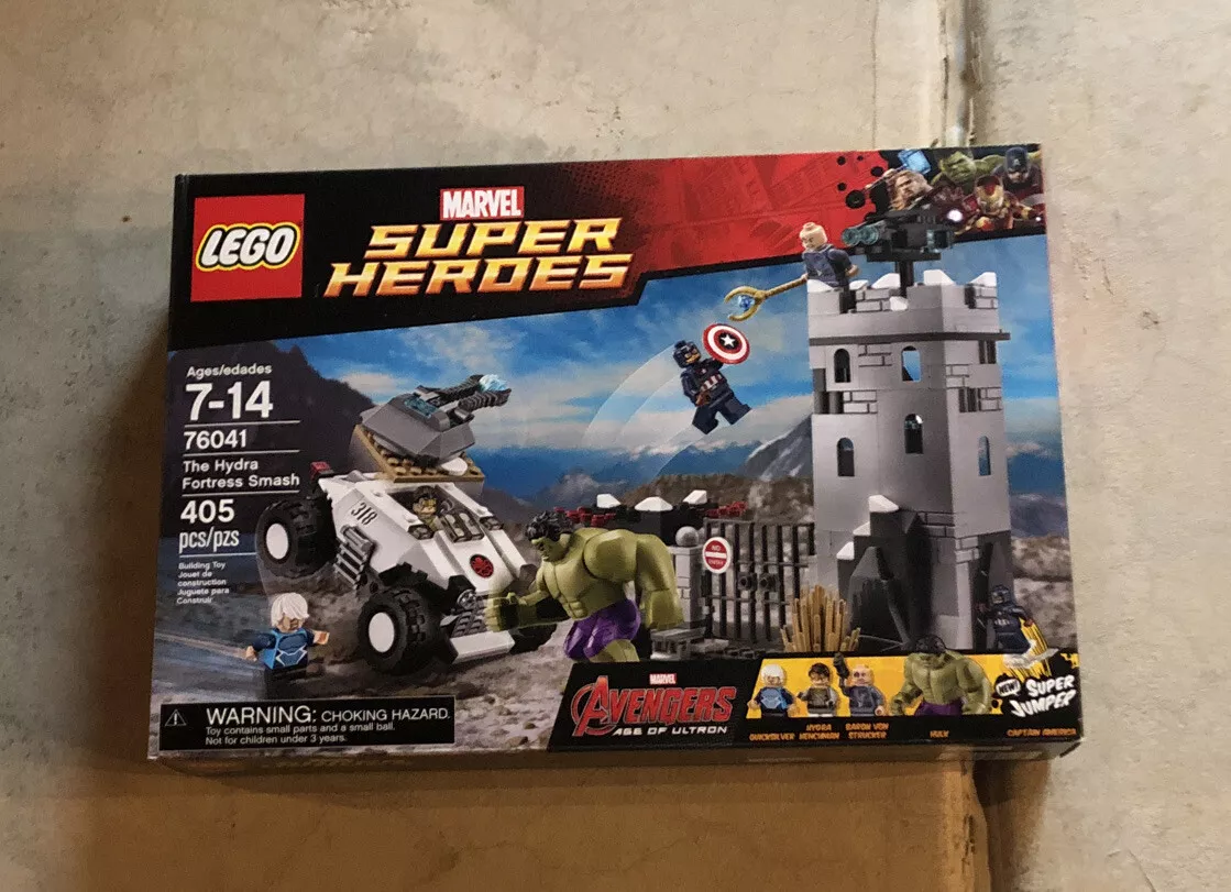 Lego 76041 Marvel The Hydra Fortress Smash Brand New Sealed eBay