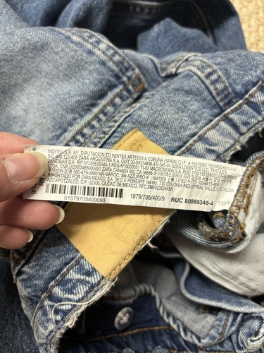 Zara Boy’s Wide Leg Jeans Size 9 - Picture 5 of 5