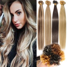 200S Thick Fusion Pre Bonded Keratin Nail U Tip Remy Human Hair Extensions Ombre
