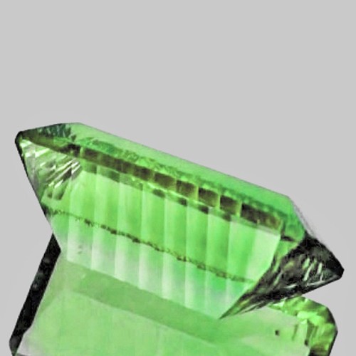 30x18 mm { 59.89 cts} Octagon Concave Cut AAA Paraiba Green Fluorite {IF-VVS} - Picture 2 of 2