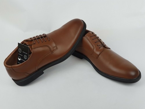 Geoffrey Beene Wall St Leather "Brown" Dress RRP$179 (US13) men designer formal - Bild 5 von 9