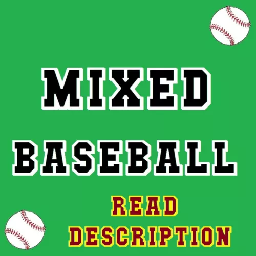 2017 2018 2021 2022 Baseball ⚾ Buy More $ave More $ ⚾ Read Description!