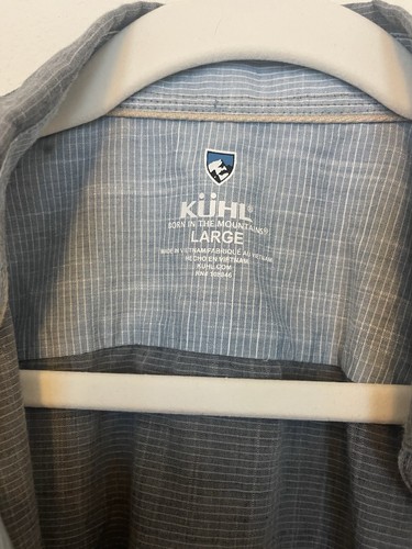 Kuhl Men’s Shirt Lot SzL, 4 Short, 1 Long Sleeved - Picture 7 of 23