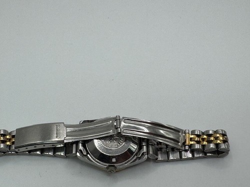Orologio Vintage Donna Rado Voyager Automatico Bicolore Data Svizzera FUNZIONANTE - Foto 15 di 19