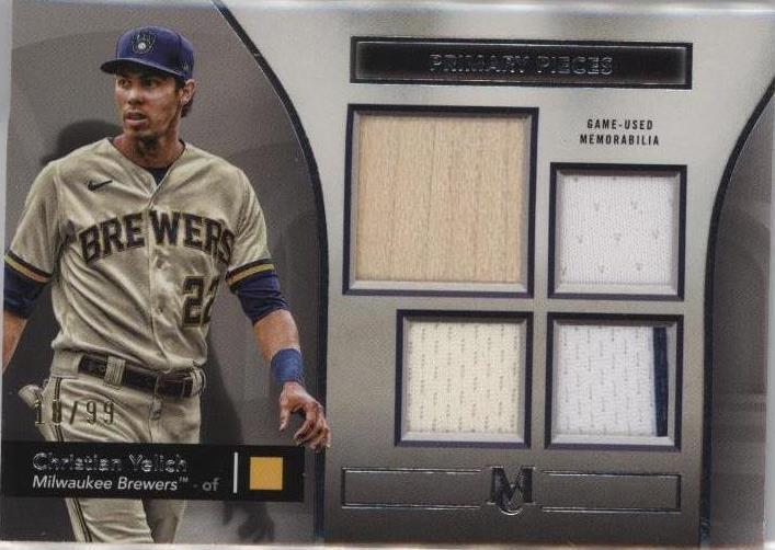 2024 Topps Museum Collection - Christian Yelich #SPPQ-CY - 1 of 1