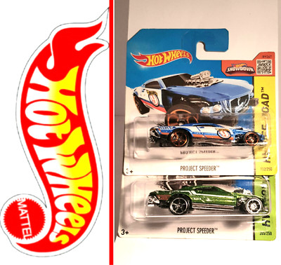 2x Hot Wheels Project Speeder Showcar Muscle Car Rennwagen Variante schnell H51