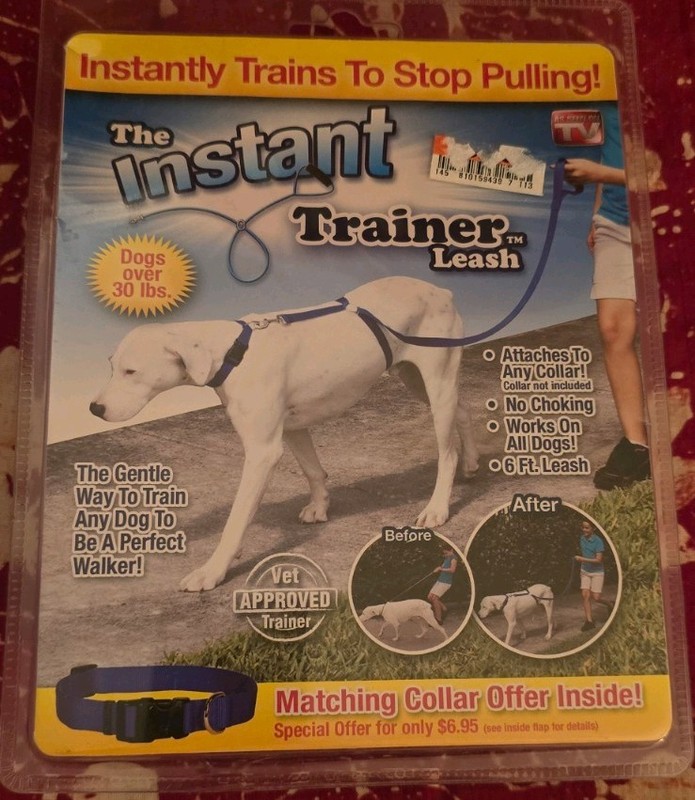 The Instant Trainer Dog Leash No-Choke Training Leash No-Pull Walk Training 🐕
