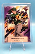 2025 Topps Pristine Brent Rooker Athletics Purple Parallel /99