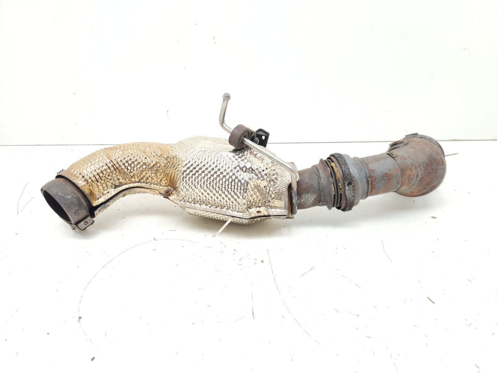 2012-2014 MCLAREN MP4-12C 650S RIGHT DOWNPIPE EXHAUST CATALYTIC CONVERTER OEM