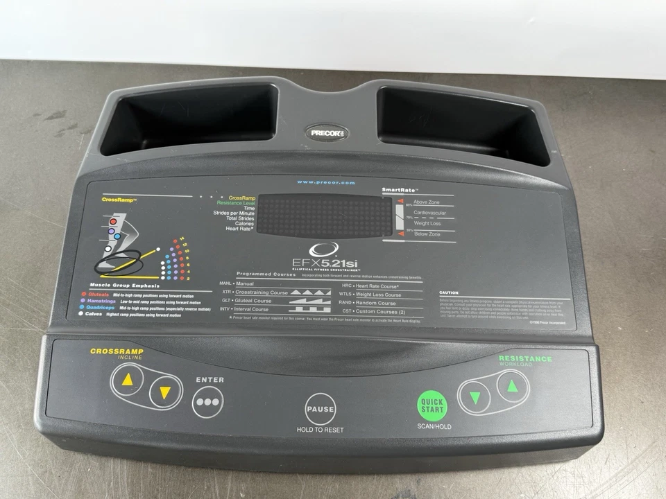 Precor elliptical EFX 5.21 Si Console/Display - Image 2 of 4