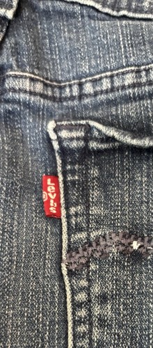 Levi 505 Jeans Women's 32 x 34 Straight Blue Cotton EXCELLENT (SKU #108D) - Picture 8 of 11