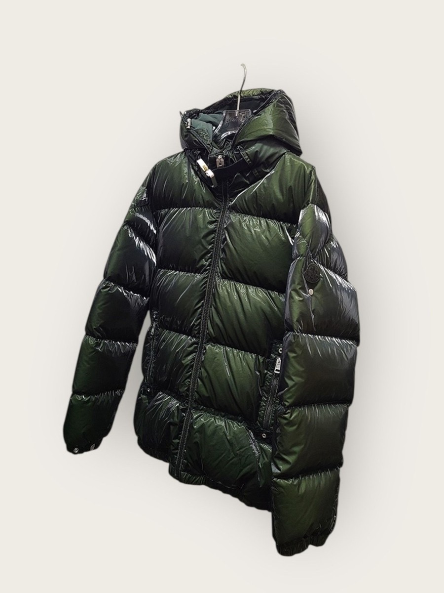 Moncler X Alyx Almond Green Short Down Puffer Jacket 120542324 | eBay