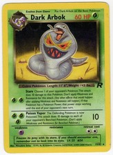 Dark Arbok 19/82 Team Rocket WOTC Pokemon Card LP