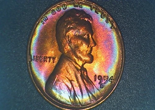 1954-S Lincoln Wheat Cent — photo from another recent sale