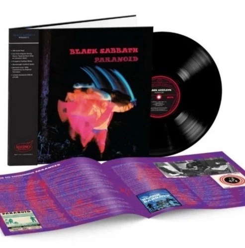 Black Sabbath - Paranoid -Vinyl LP RHINO 2025 AAA Hi Fidelity Limited Unnumbered