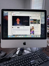 Apple iMac 20" Early 2009 A1224 Core 2 Duo 2.66GHz 4GB RAM 640GB HDD macOS 10.11