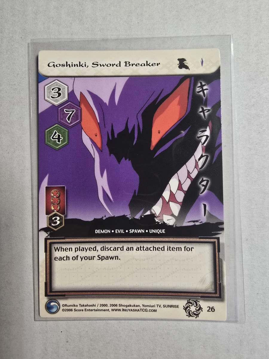 InuYasha TCG Score Entertainment Individual Collectible Card Game