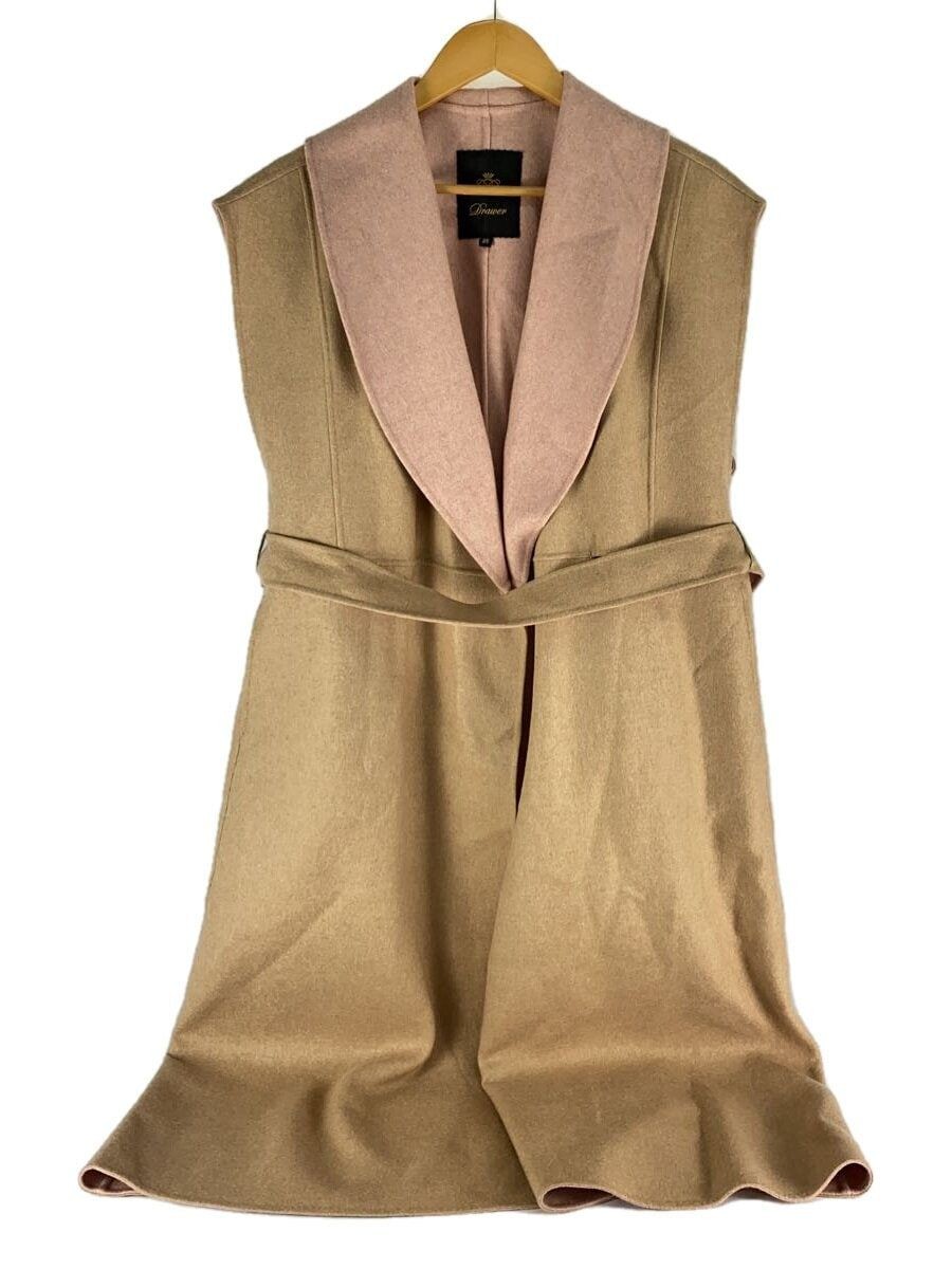 ALTRA DRAWER Altro Cappotto 38 Lana Beige 6525 234 0792 Gilet String Ali Gilet Lungo