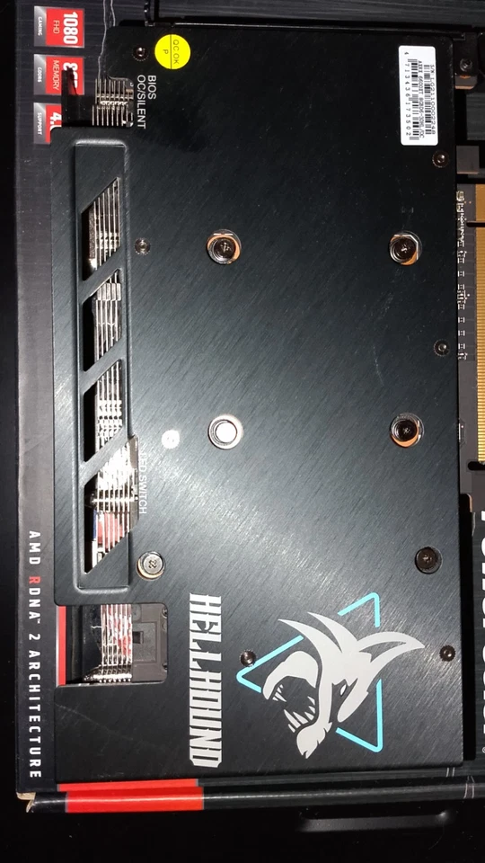 Powercolor Hellhound AMD Radeon RX 6600 XT 8GB GDDR6 Scheda grafica - Immagine 4 di 4