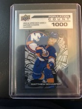 2025-26 Upper Deck Population Count 1000   Matthew Schaefer #PC-37 Islanders