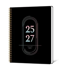 2025-2027 Monthly Planner, 24-Month Calendar, Waterproof, Spiral Bound