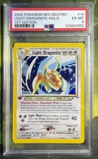 1st Edition Light Dragonite Holo 14/105 - Neo Destiny - PSA 6 EX-MT