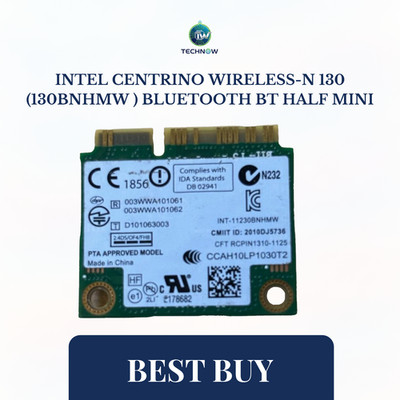 Intel Centrino Wireless-N 130 (130BNHMW ) Bluetooth BT Half mini