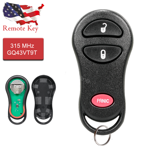 Llavero remoto de entrada sin llave para Jeep Grand Cherokee 2000 20012002 2003 2004 - Imagen 1 de 7