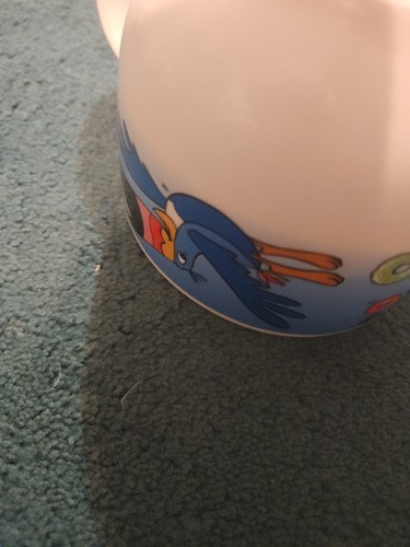 Gibson Froot Loops Toucan Sam 20oz Tea Coffee Cereal Bowl Mug 2001 Kellogg Vtg - Picture 7 of 8