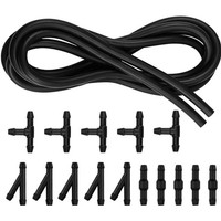 Scheibenwaschanlage Schlauch 5M, Reparaturset, 15 Verbinder, Universal, Gummi