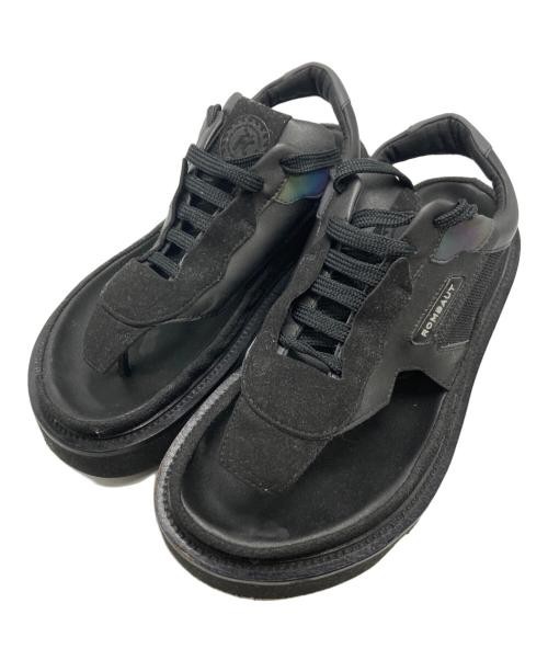 SAOLA ROMBAUT Sandali suola pista nero