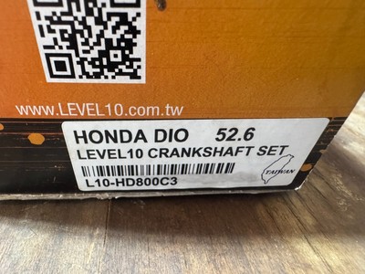 honda dio Level 10 52.6 stroker crankshaft