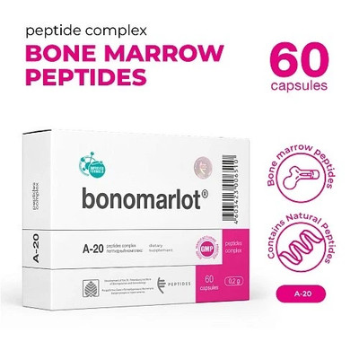 Bonomarlot A20 - Advanced Bone Marrow Peptide Complex for Hematopoetic Health