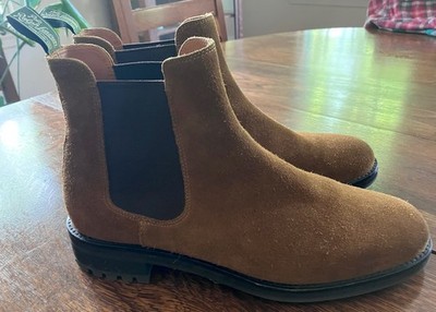 Ralph Lauren Bryson Boots size 11.5 tan suede