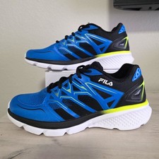 FILA Blue/Black Lace-Up Low Top Sneakers Men's US 6 Style 3RM01909-404