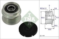 Schaeffler INA 535 0004 10 Generatorfreilauf FüR Audi VW