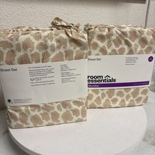 2-pack Room Essentials Microfiber Sheet Set - Twin/XL Twin - NEW