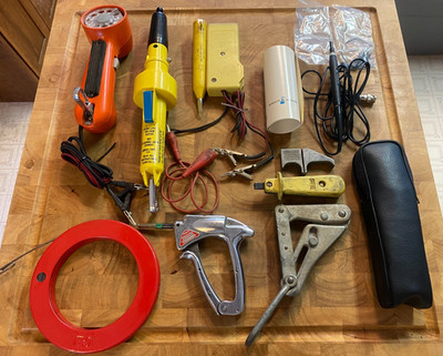 Vintage Bell System Lineman's Tools: Bell, Western Electric, Utica, Klein, HP