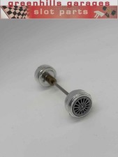 Greenhills Carrera Evolution Audi R8R Front Axle & Wheels - Used - P10788