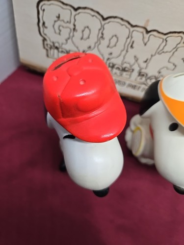 Snoopy 6" Hartplastik Münzbanken 5 Stück Danara 1960er - Bild 11 von 24