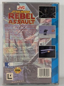 Star Wars: Rebel Assault (Sega CD, 1993) - Complete & Tested -