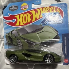 Hot Wheels XL Lamborghini Sián FKP 37 Green 1:43 Metal Diecast Car 2026