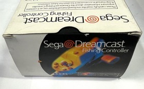 Sega Dreamcast Fishing Controller with box and Instructions. NEW! box has wear.