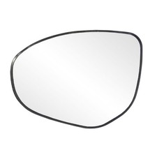 Driver Side Heated Mirror Glass w/backing plate, driver side Driver Side LH