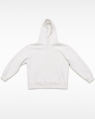 Zara Hoodie weiß Gr. XL Oversize Kapuzenpullover