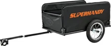 SuperHandy Scooter Cargo Trailer - Lightweight, 155 lbs Capacity, Tool-Free