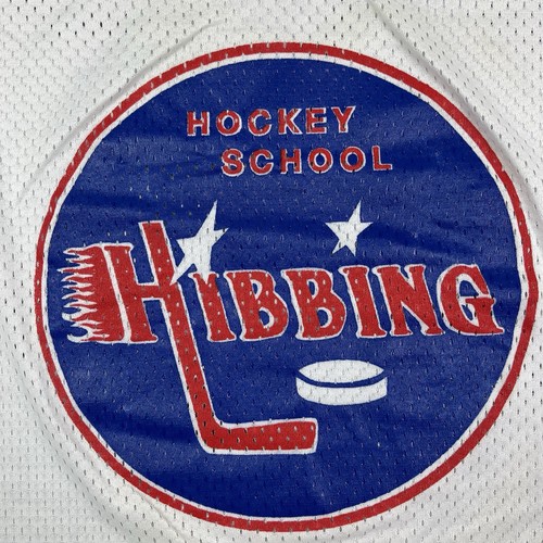 Vintage Hibbing Hockey School Hockey Jersey Minnesota High School Hockey Size XL - Picture 2 of 9