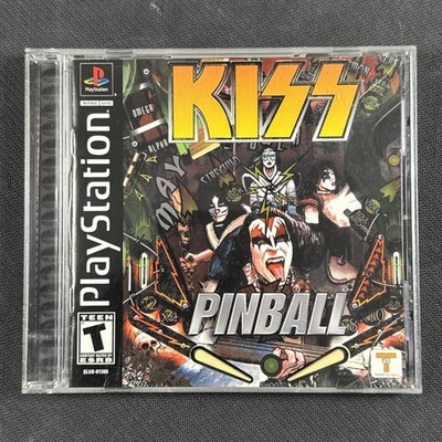 Kiss Pinball Sony PlayStation 1 PS1 Complete CIB Tested