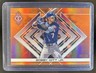 2025 Topps Transcendent Bobby Witt Jr. Icons Chrome Image Variations Orange #/25